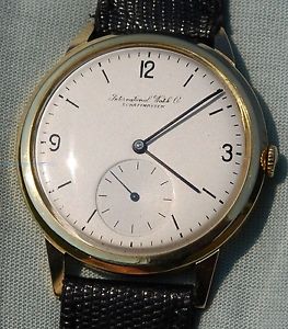 BELLISSIMO orologio IWC oro 18 kt RARISSIMO calibro 83 anni '40 in ottime cond