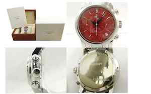 GIRARD PERREGAUX Ref 8020 Ferrari Chronograph Red Dial Auto Watch Excellent++
