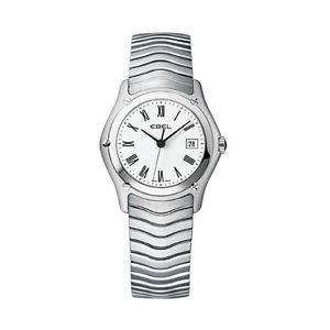 Ebel Classic Lady Steel on Steel Swiss Quartz Women's Watch 1215430
