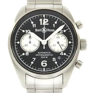 Authentic Bell & Ross 126.A Vintage 126 Chrono Automatic  #260-001-611-8768