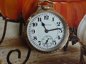 16s HAMILTON 950 23 JEWELS, WADSWORTH 10K CASE