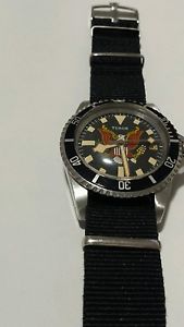 Vintage Tudor Submariner 9411 with replacement Presidential Seal Dial mov 2824-2