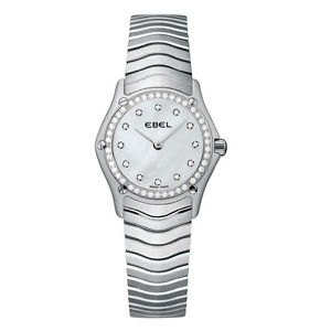 NEW Ebel Classic Mini MOP Diamond Swiss Quartz Ladies Watch 1215259