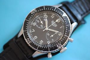 Heuer Chronographe Bundeswehr FLYBACK