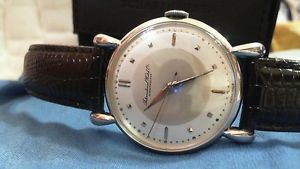 IWC-international watch Co schaffhausen in acciaio inox vintage del 1947 cal-89