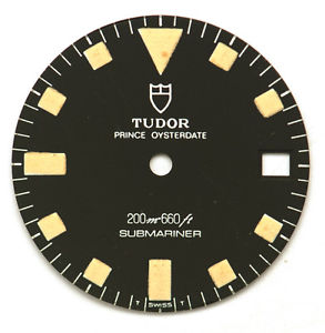 Dial Tudor Snow-Flake Black Dial Ref 9411/0 Prince Oyster Date Submariner Origin