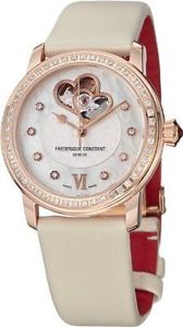 Frederique Constant Ladies Automatic Women's Rose Gold Watch Heart FC-310WHF2PD4