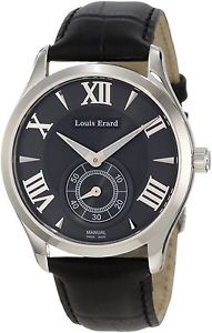 Louis Erard Men's 47207AA23.BDC02 1931 Mechanical-Hand-Wind Leather Watch