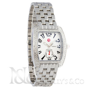 Michele Mini Urban 0.74Ct Diamond MW02AO1A2942 Quartz SS Ladies Watch