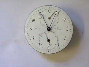 Rare Swiss alarm movement