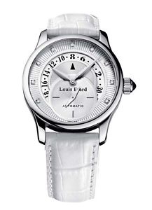 Louis Erard Women's 91601AA50.BAV02 Emotion Automatic Diamond Leather Watch