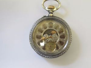Silver Calendar  Watch