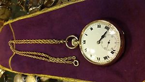 RARE SOLID 9K GOLD 21J MEDORA POCKET WATCH! EARLY 1900s