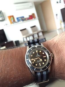 VINTAGE MENS TUDOR PRINCE OYSTER NO DATE SUBMARINER WATCH 7016/0 7021
