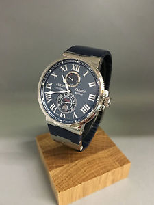 Ulysse Nardin Marine Chronometer Automatic Blue Dial Men's Watch 1183-126-3-43