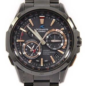 Authentic CASIO OCW-G1000B-1A2JF OCEANUS GPS Solar Quartz  #260-001-172-1581