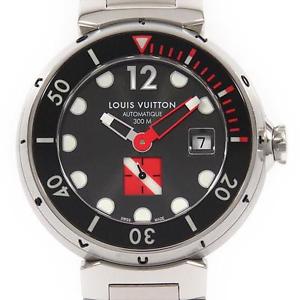 Authentic LOUIS VUITTON Q103A Tambour Diving Automatic  #260-001-317-0899