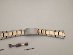 Vintage Rolex 78363 Steel&Gold 18k band cinturino 13 links ends 458