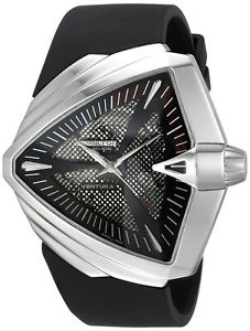 Hamilton Men's H24655331 Ventura XXL Analog Display Swiss Automatic Black Watch