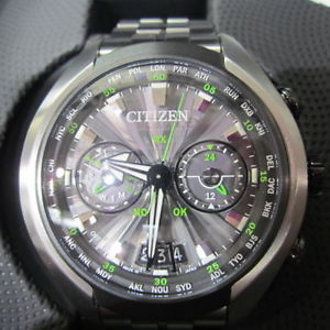 Citizen Eco-Drive Satellite Wave Air GPS Titanium Sapphire Japan Watch CC1054-56