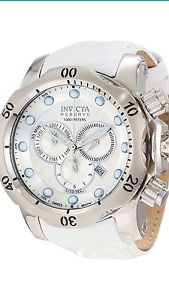 Invicta Reserve Venom Ice  Calendar Steel Swiss Made Watch New Model # 10102
