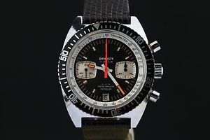 Vintage Dynasty Chronograph Valjoux 7734 New Old Stock Watch NOS