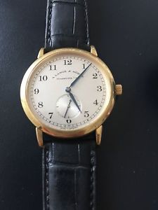 A. Lange & Söhne Uhr Modell 1815 Ref 206.021 Gelbgold