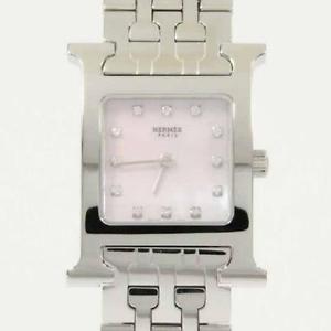 Authentic HERMES HH1.210 H Watch  Quartz  #260-001-276-5874