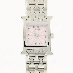 Authentic HERMES HH1.110 H Watch Quartz  #260-001-489-4169