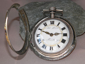 Sebastian Friedl from Friedberg Fusee Verge Pocket Watch, 18-th Century