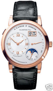 A. Lange & Sohne Lange 1 18kt RG Champagne Moonphase