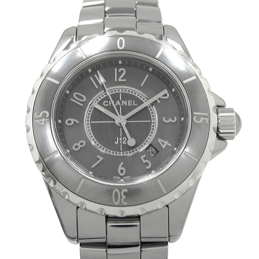 Used[A] Watch Women Chanel J12 Chromatic H2978 Quartz SS stainless S6J