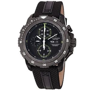 Victorinox Swiss Army Men's 241527 Alpnach Black Chronograph Dial Watch