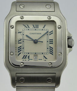 CARTIER SANTOS STAINLESS STEEL