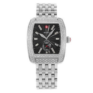 Michele Urbain Classique MWW02T000009 Acier & Diamants Montre Quartz Pour Femme