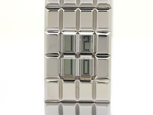 Pre-Owned CHANEL Chocolat H0934 Ladies SS Silver Digital Quartz Watch, MD