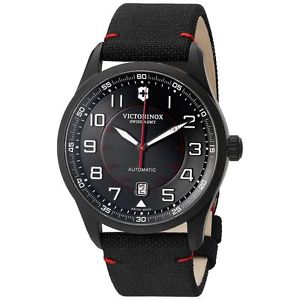Victorinox Men's 'AirBoss' Swiss Stainless Steel Automatic Watch (Model: 241720)