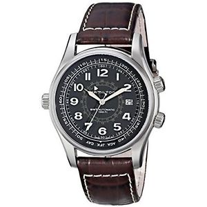 Hamilton Men's H77505535 Khaki Navi UTC Automatic Watch