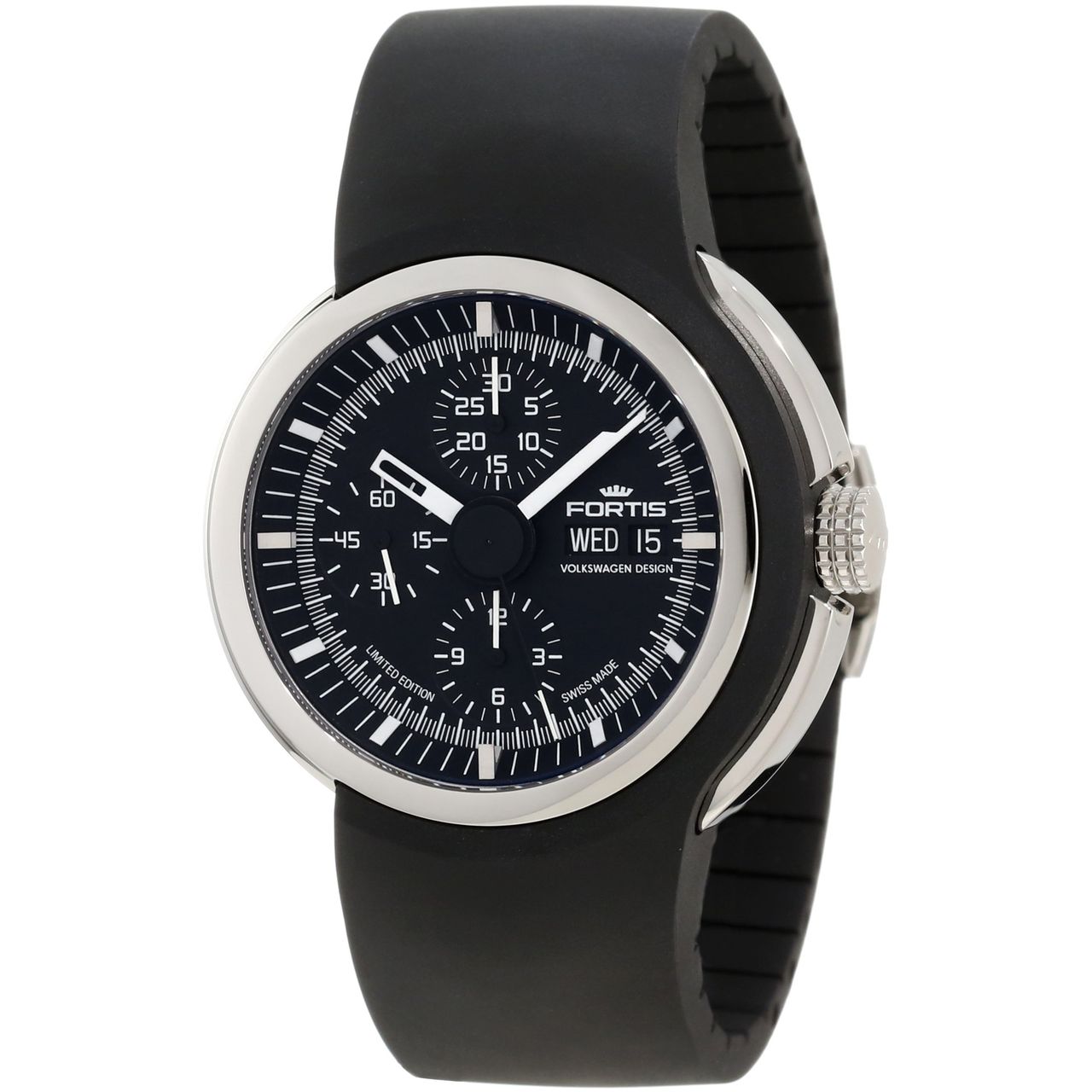 Fortis Men's 661.20.31 K "Spaceleader" Stainless Steel Automatic Watch