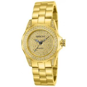 Ladies Invicta 14521 Pro Diver .95ctw Diamond Pave Bracelet Watch