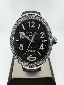 Limited Edition Locman Italy Nuovo 2.2ct Custom Diamond Bezel Automatic Watch
