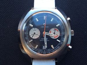 Vintage Certina chrono Olympic DS2 chronograph 70s RARE watch