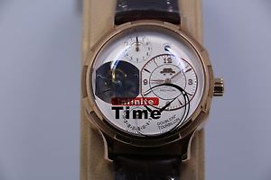 Beijing 18K yellow gold wristwatch 3D Tourbillon super conplication WUJI 2