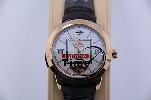 Beijing 18K yellow gold Handwind wristwatch Tourbillon minute repeater shell