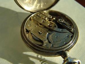 Antique Silver Ed Koehn Pocket Watch