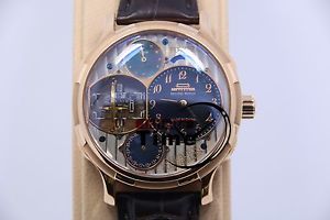 Beijing 18K yellow gold wristwatch 3D Tourbillon super conplication WUJI1