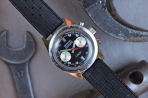 BENMORE Reverse Panda Dial Funky Sporty Vintage Chronograph Valjoux Manual Wind