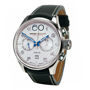 Alexander Shorokhoff hand  winding chronograph cal. 3133 men's watch  RTP: $3200