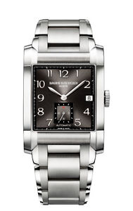 Baume and Mercier Automatic Black Dial Stainless Steel Mens  JD5CJP
