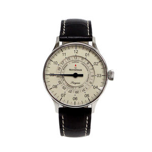 Gents Stainless Steel MeisterSinger Pangaea Day Date Watch